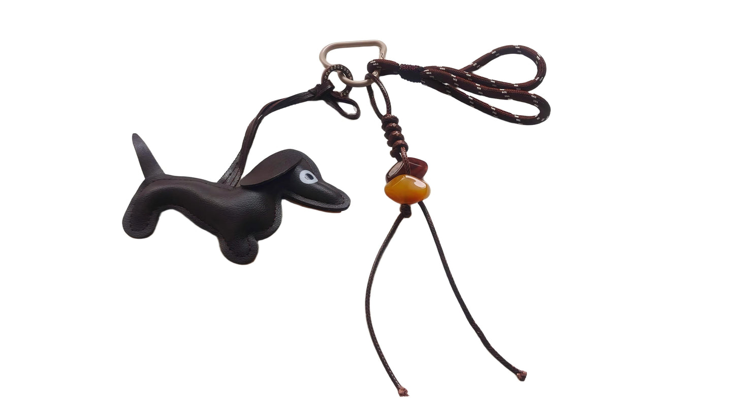 Cute Sausage Dog Keychain