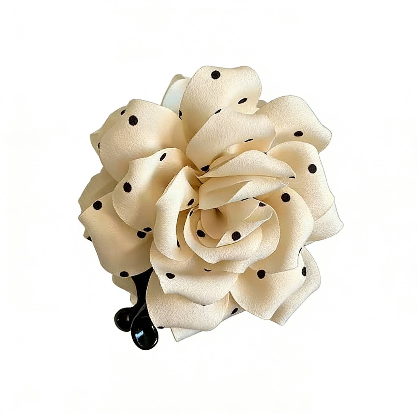 Elegante fermaglio per capelli a forma di fiore di perle
