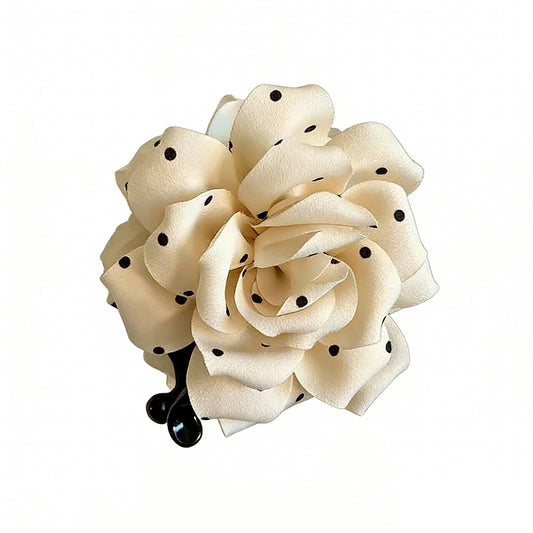 Elegant Pearl Flower Shaped Hair Clip