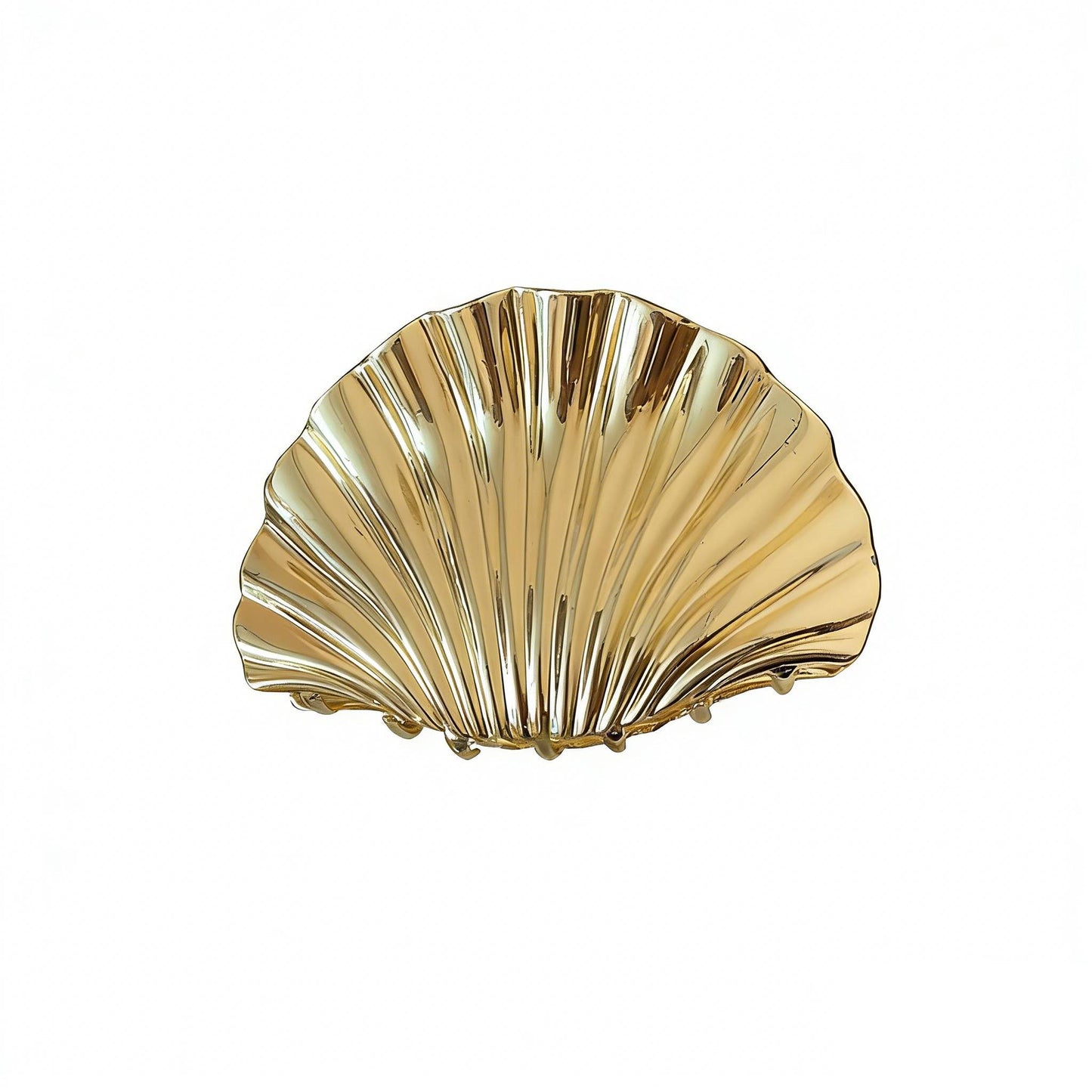 Delicate Pearl Shell Shaped Hair Clip